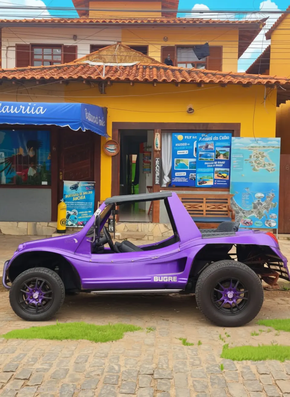 Aluguel de buggy em Búzios diária 24 horas com entrega na pousada e sem pagamento antecipado