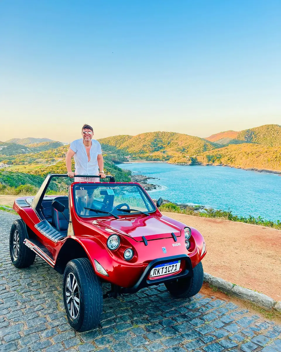 Buggy hire in Búzios Brazil — 24 hour rental with hotel delivery no physical credit card no upfront payment 30 minute guarantee